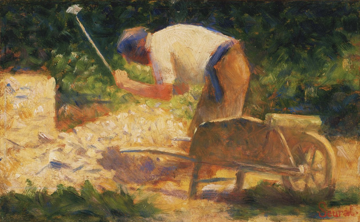 Łamacz kamieni autorstwa Georges Seurat