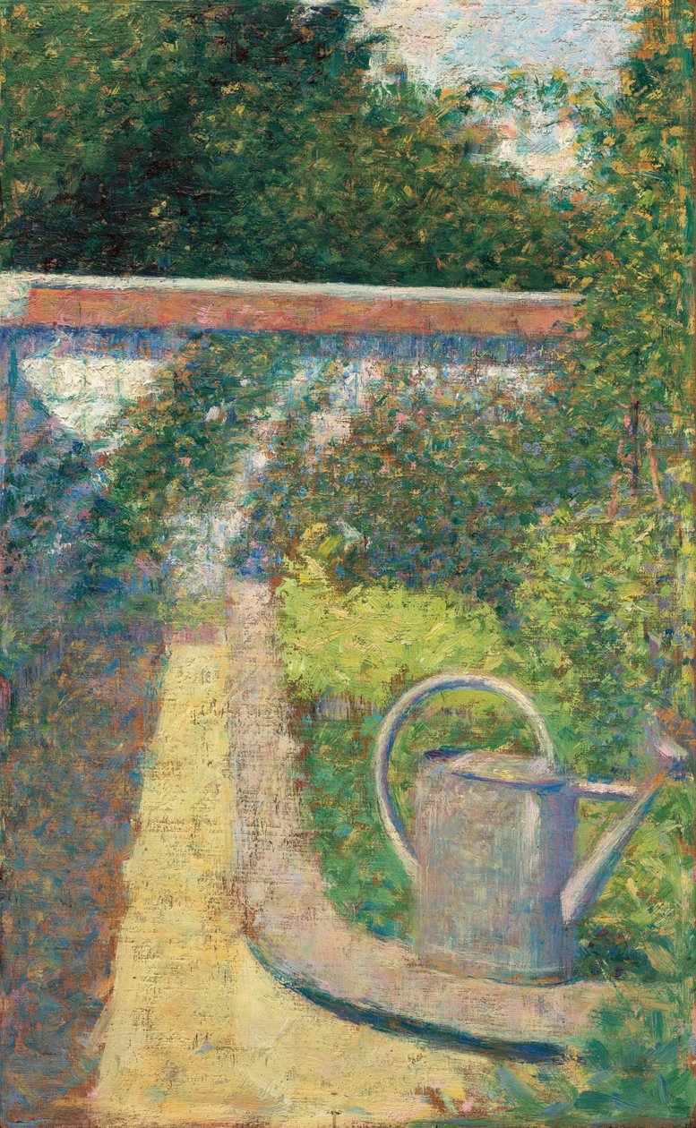 Konewka - Ogród w Le Raincy autorstwa Georges Seurat