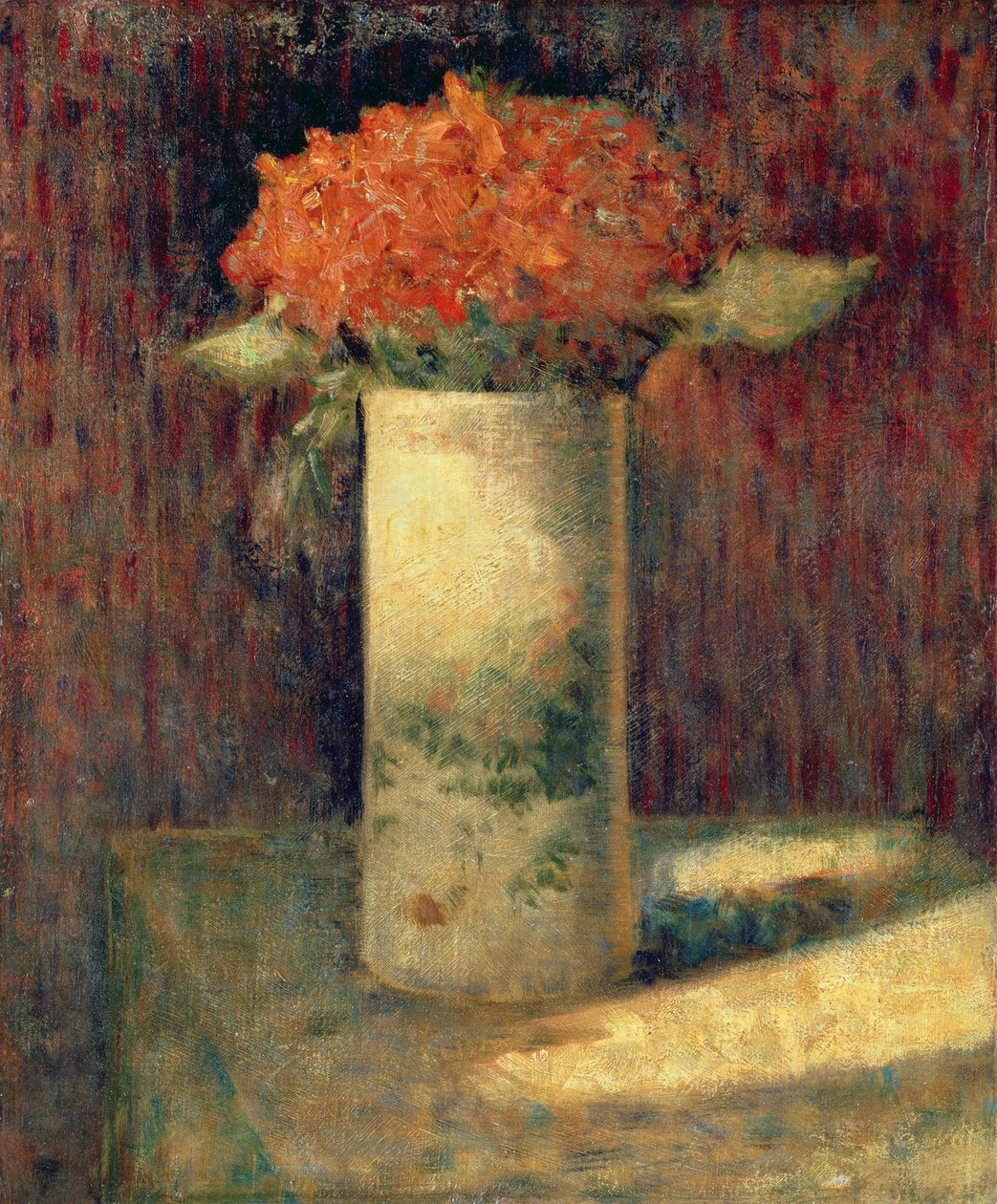 Wazon z kwiatami, ok. 1878-79 autorstwa Georges Seurat