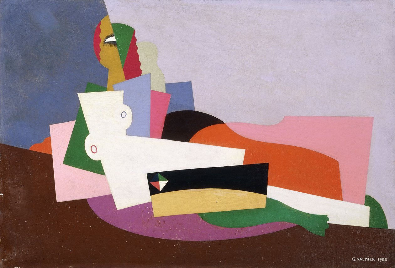 Akt leżący, 1923 autorstwa Georges Valmier