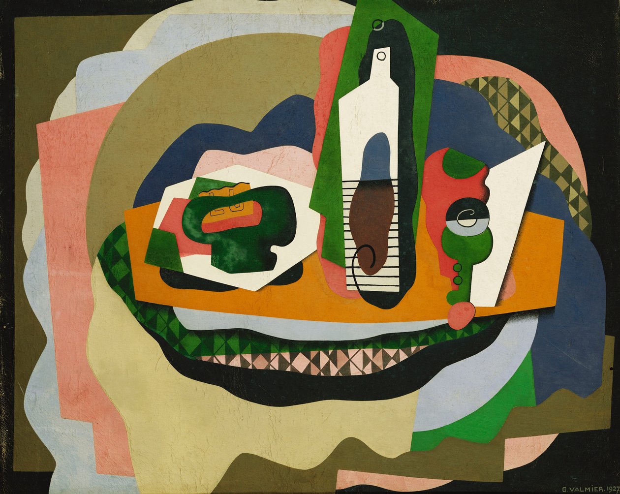 Martwa natura; Natura Morte, 1927 autorstwa Georges Valmier