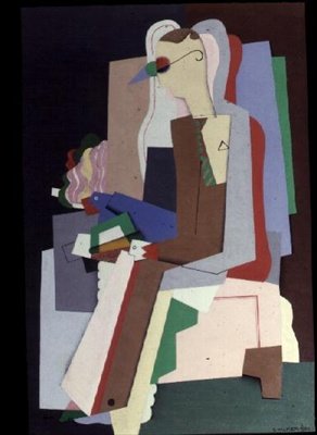 Młody mężczyzna czytający autorstwa Georges Valmier