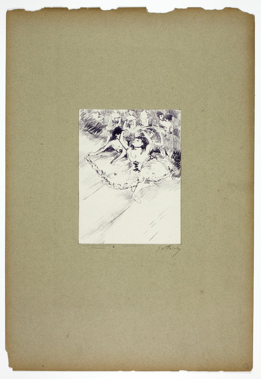 Praktyka baletowa autorstwa Georges William Thornley