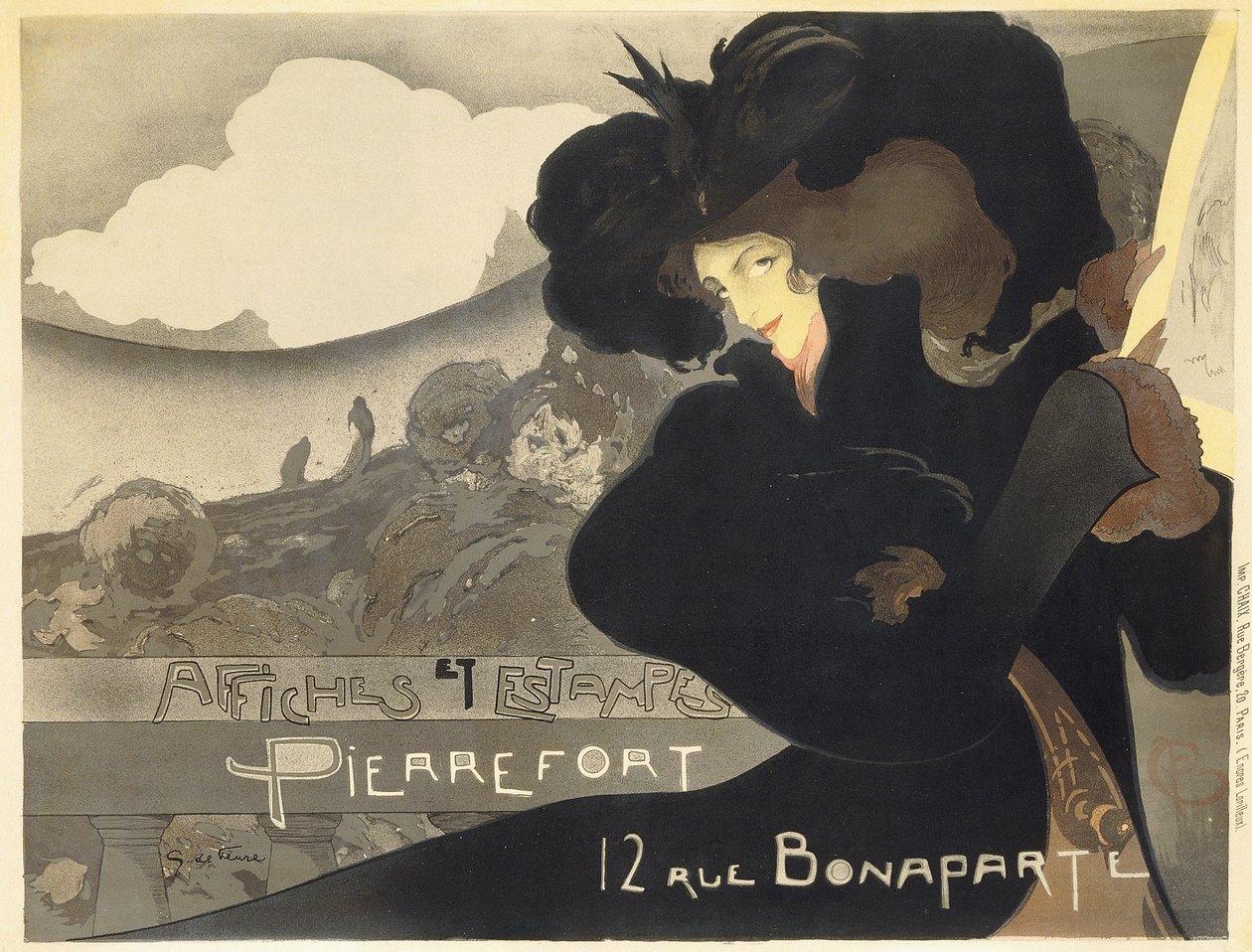Plakaty i druki Pierreforta; Plakaty i druki Pierrefort autorstwa Georges de Feure
