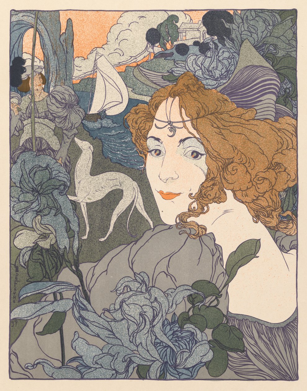 Powrót, 1897. autorstwa Georges de Feure