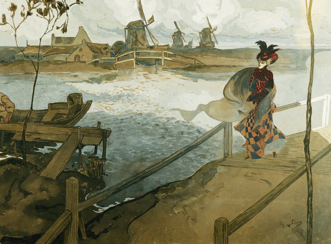 wichura; wichura autorstwa Georges de Feure