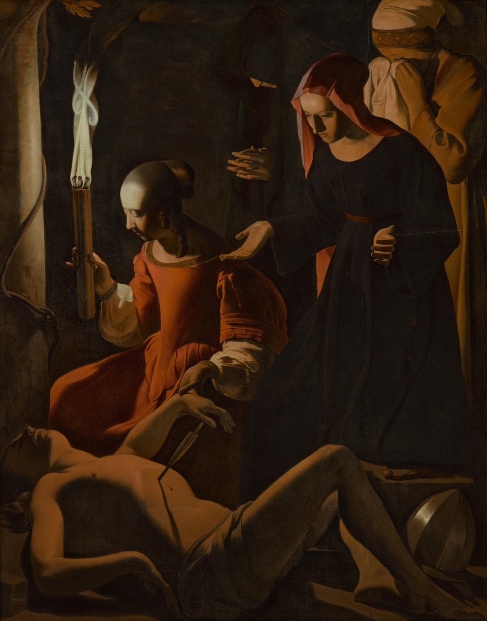 Odnalezienie świętego Sebastiana autorstwa Georges de La Tour