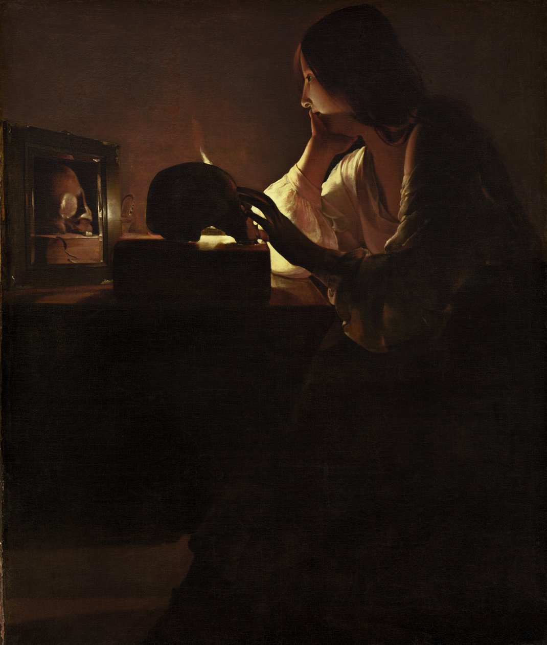 Skruszona Magdalena autorstwa Georges de La Tour