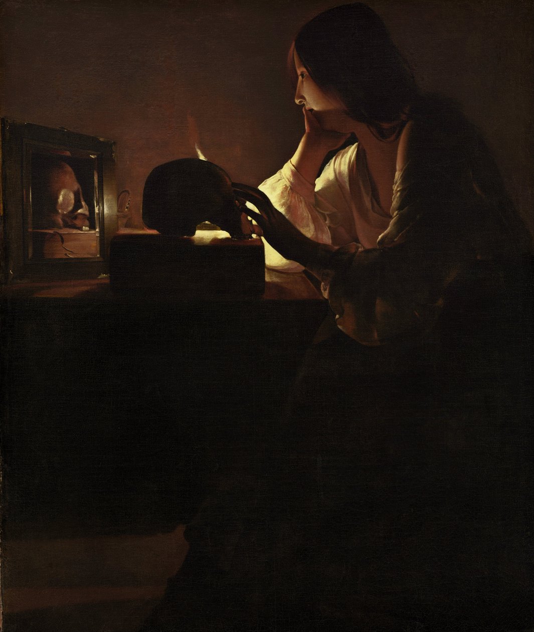 Skruszona Magdalena autorstwa Georges de La Tour