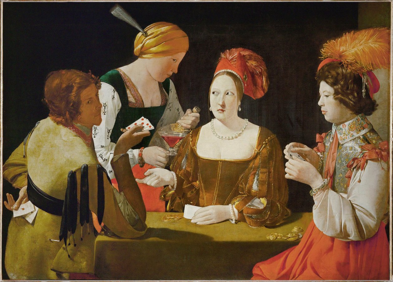 Oszust z asem karo ... autorstwa Georges de La Tour