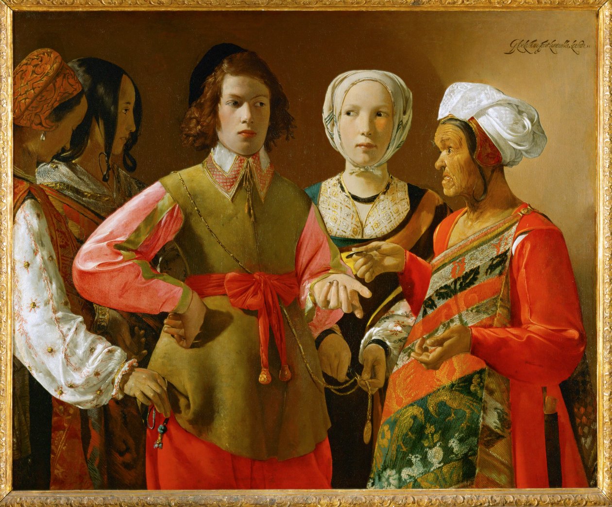 narrator (obraz na płótnie) autorstwa Georges de la Tour