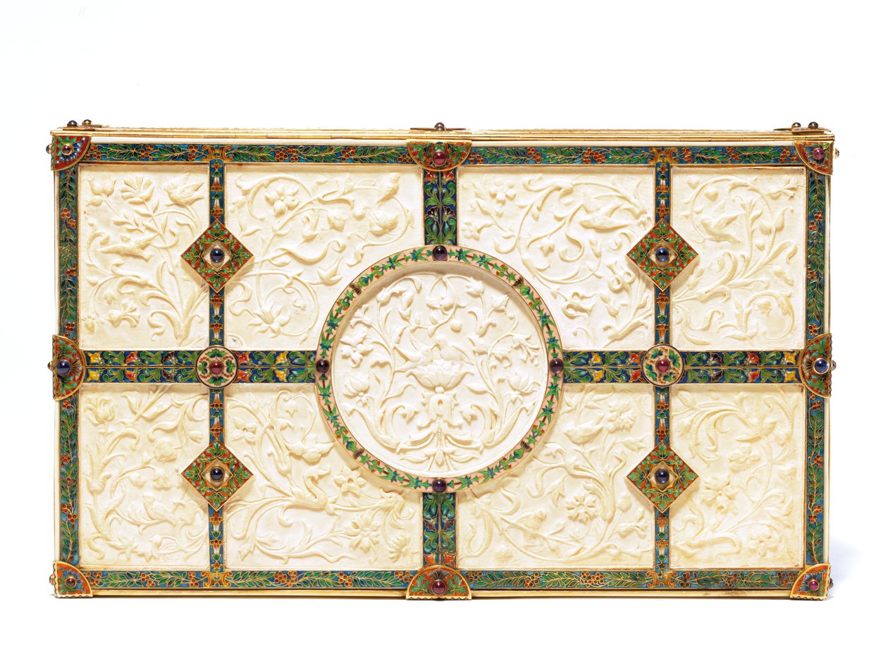 Rzadki pojemnik na banknoty do Boucheron, 1893 autorstwa Georges le Sache