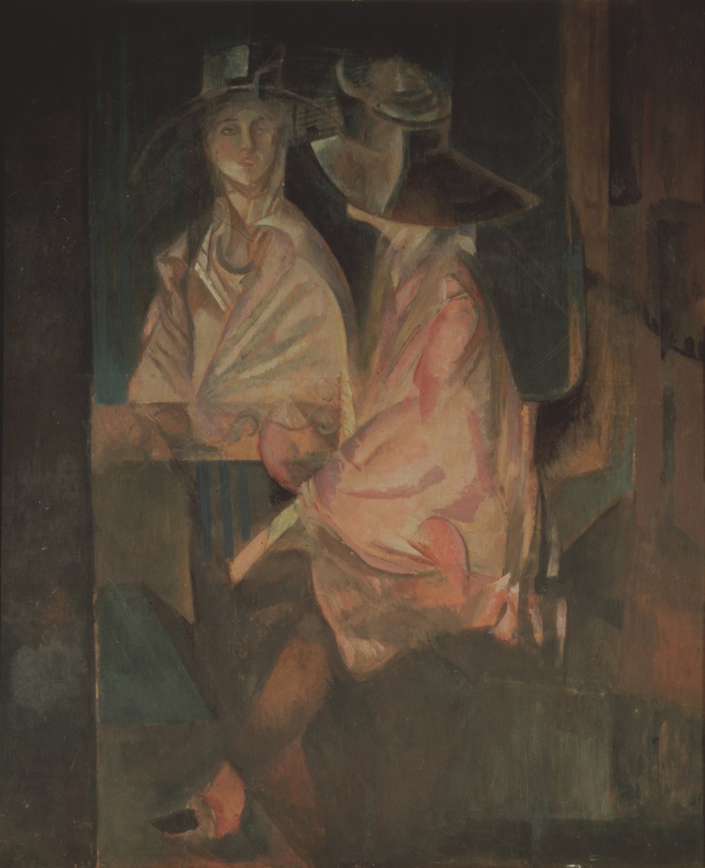 Portret aktorki Alisy Koonen 1889-1974 autorstwa Georgy Bogdanovich Yakulov