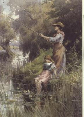 Wędkarstwo (wc na papierze) autorstwa Georgina M. de l Aubiniere