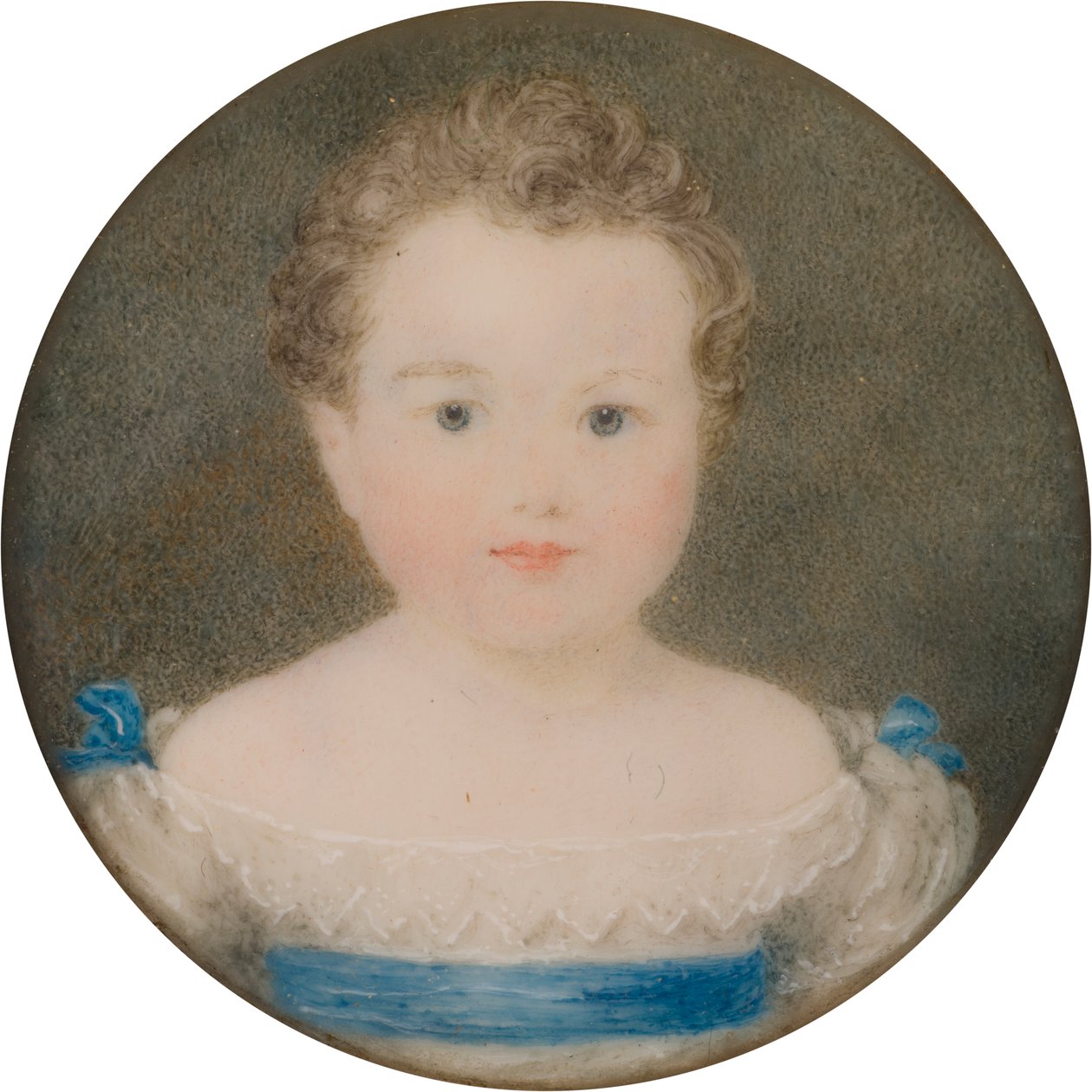 Portret Orlando George Charles Bridgeman, później 3. hrabia Bradford, jako dziecko (1819-1898), ok. 1821-22 (olej i płótno) autorstwa Georgina Viscountess Newport Moncreiff