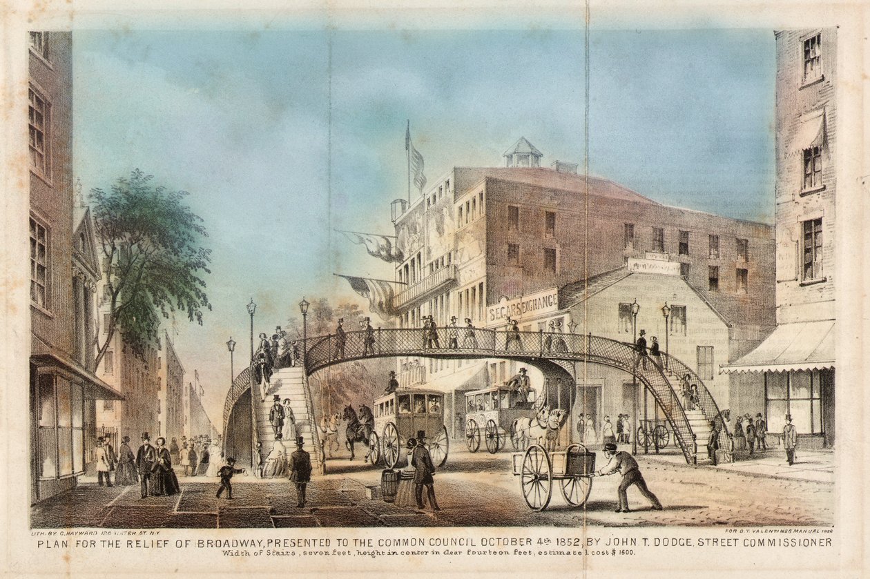 Plan odciążenia Broadwayu autorstwa Gerald Sinclair Hayward