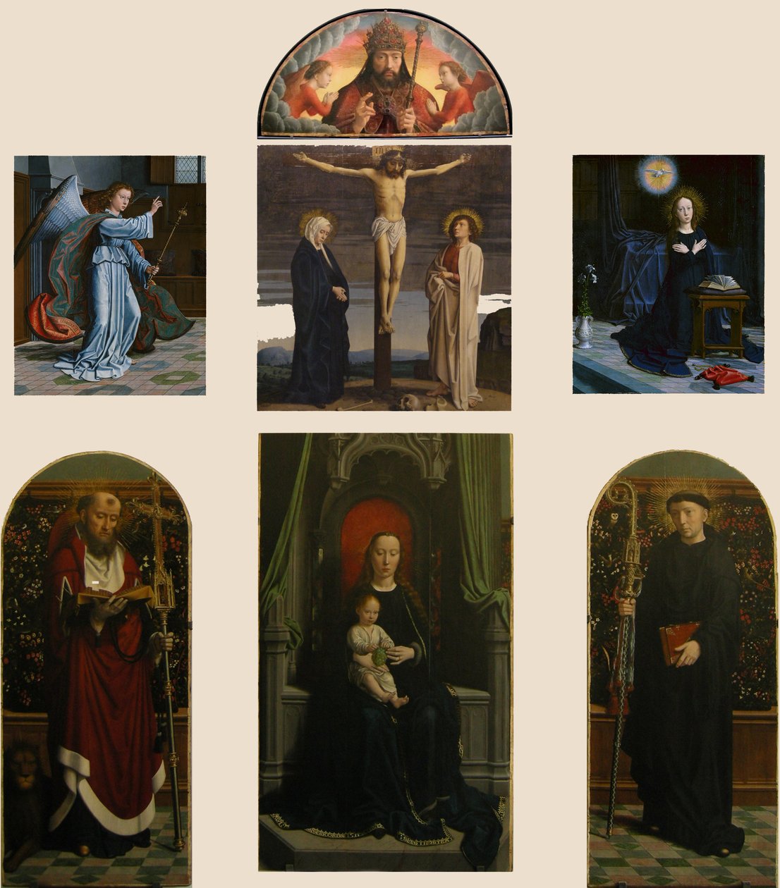 Tryptyk Cervary autorstwa Gerard David
