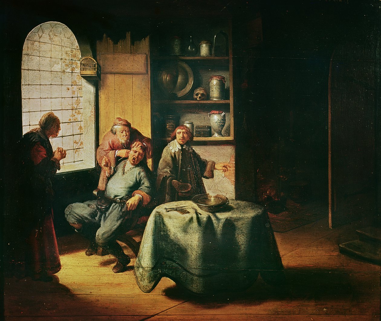 Operacja autorstwa Gerrit Dou