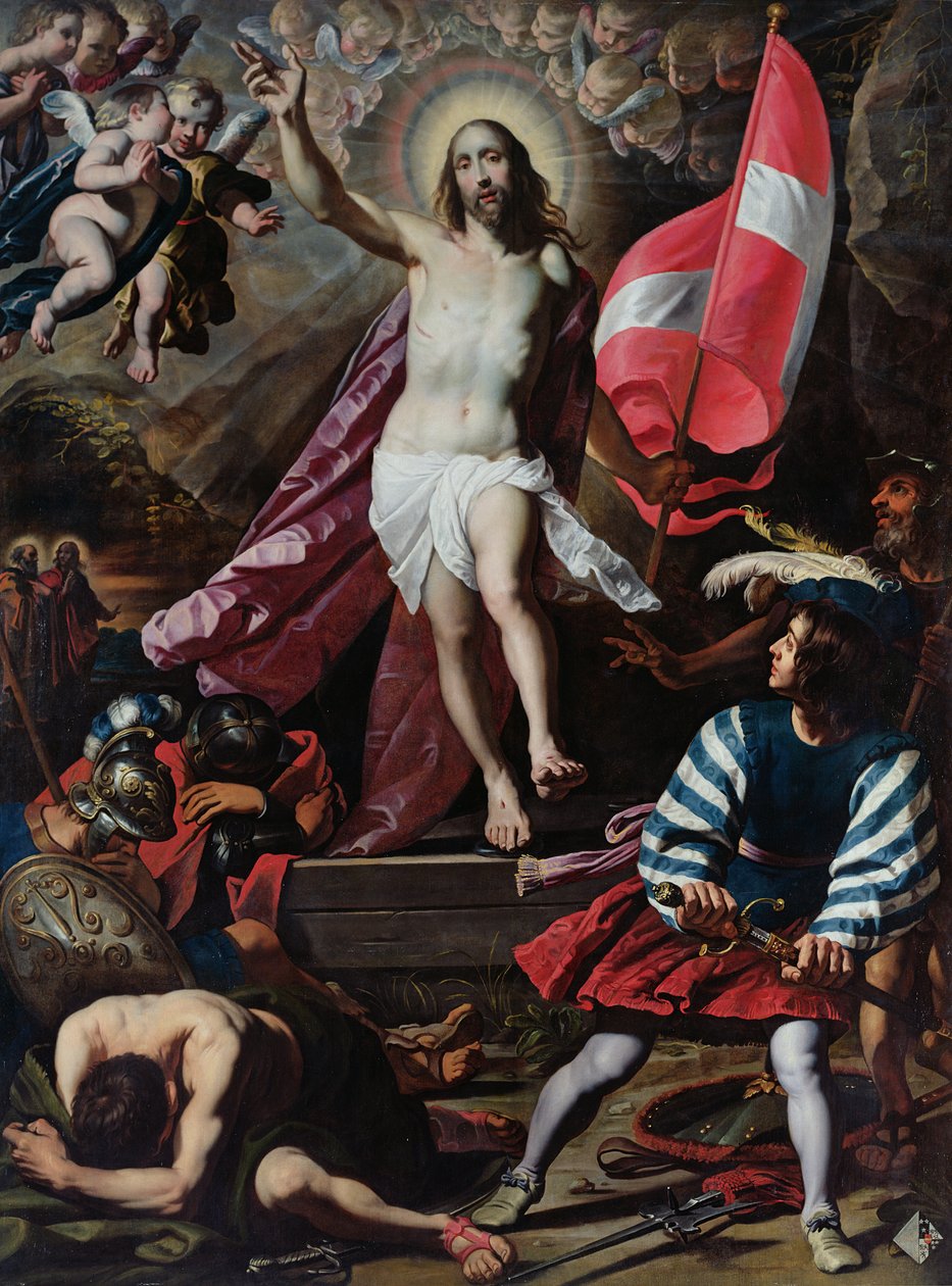 Zmartwychwstanie Chrystusa, ok. 1610-20 autorstwa Gerard Seghers