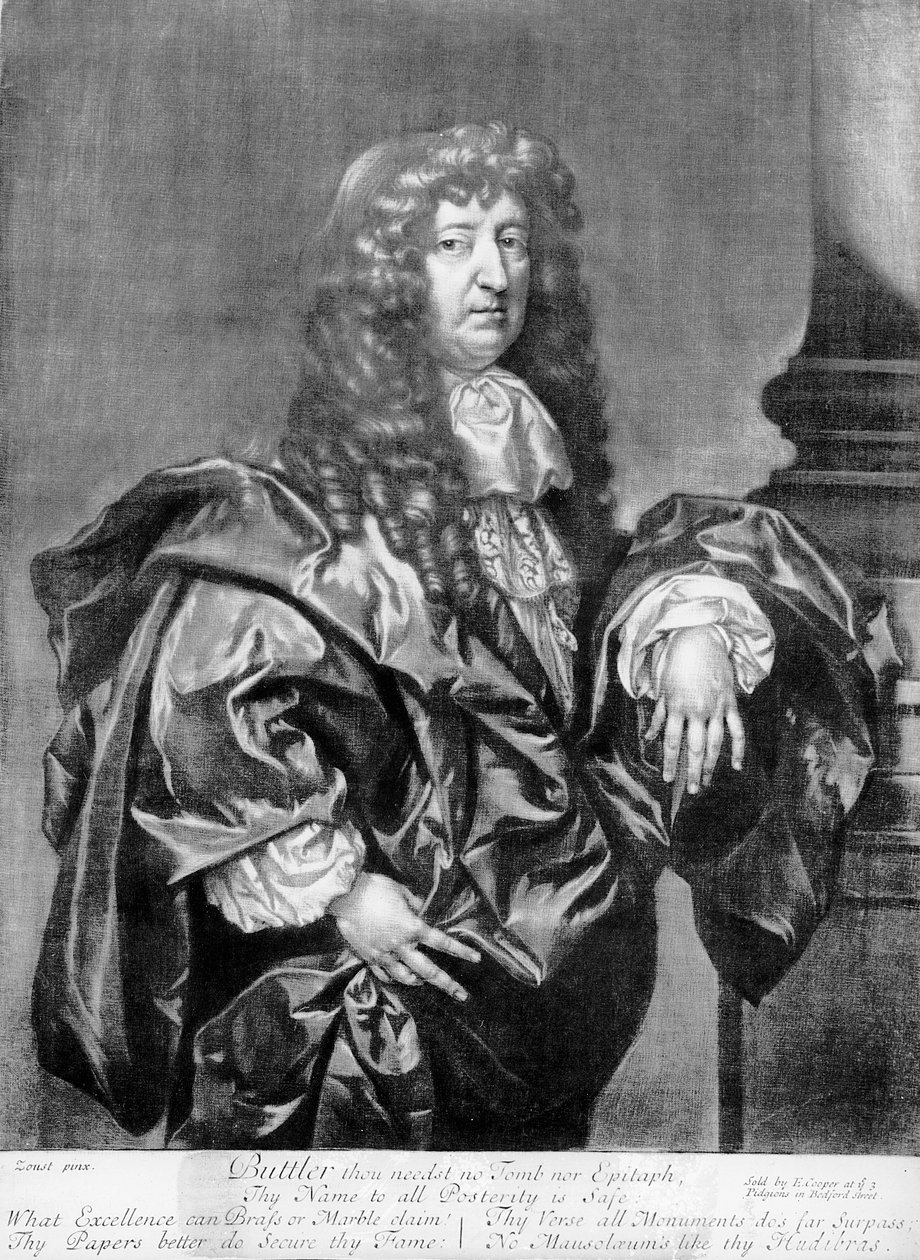 Samuel Butler (1612-80) autorstwa Gerard Soest