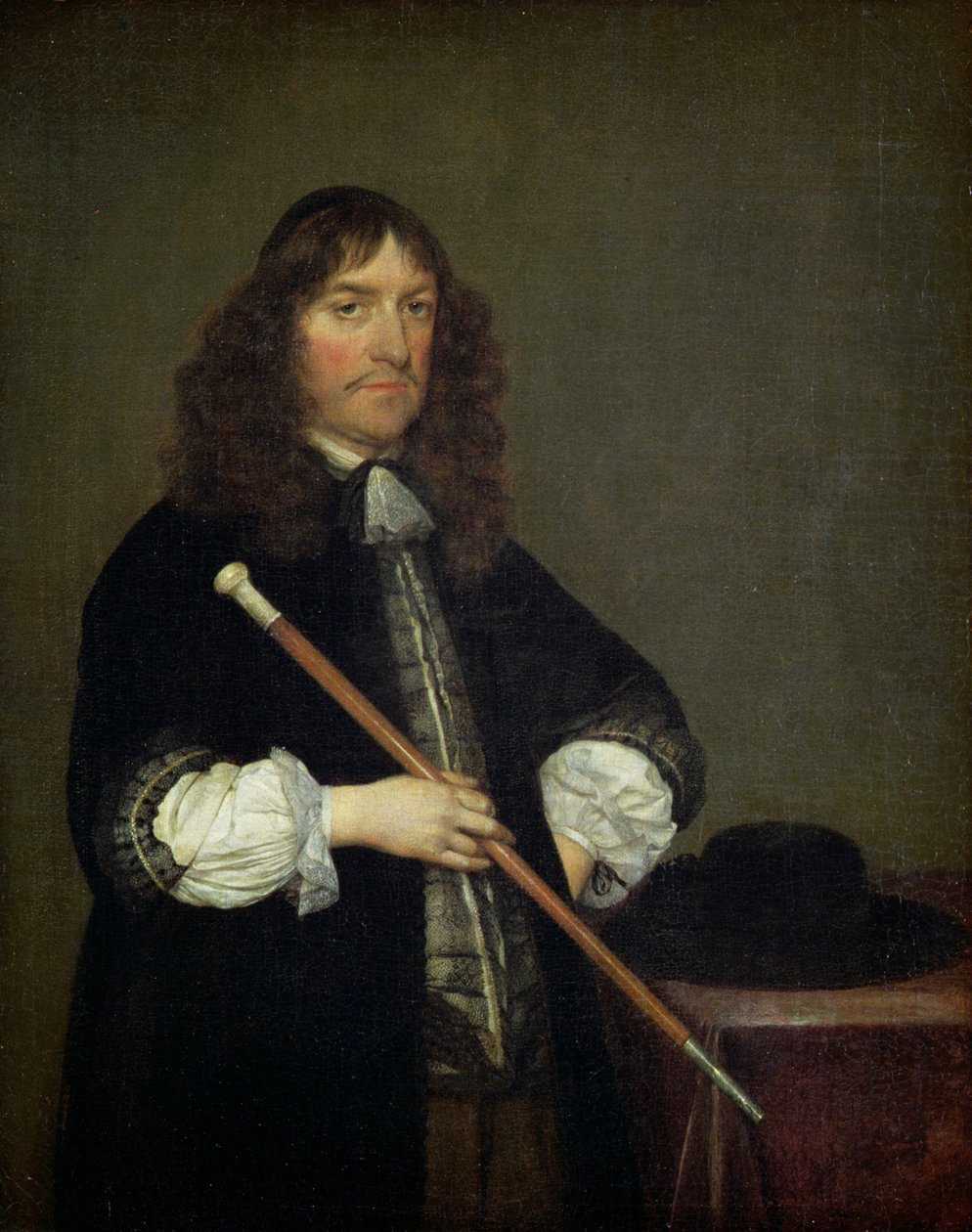 Portret burmistrza Amsterdamu Nicolaesa Pancrasa (1622-78), 1670 autorstwa Gerard ter Borch