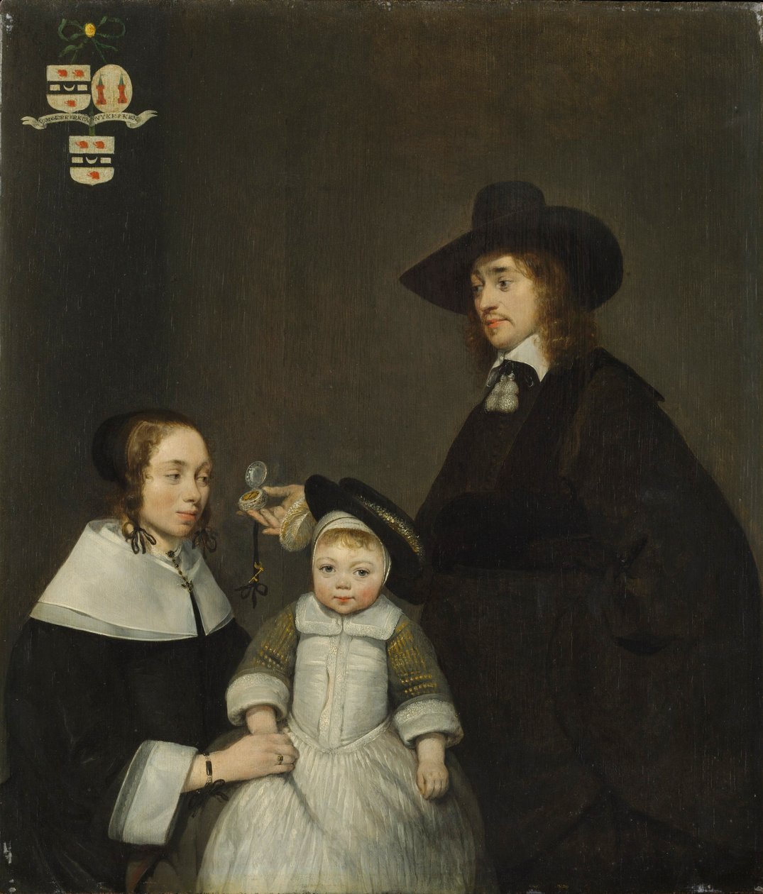 Rodzina Van Moerkerkenów, ok. 1653-54 autorstwa Gerard ter Borch