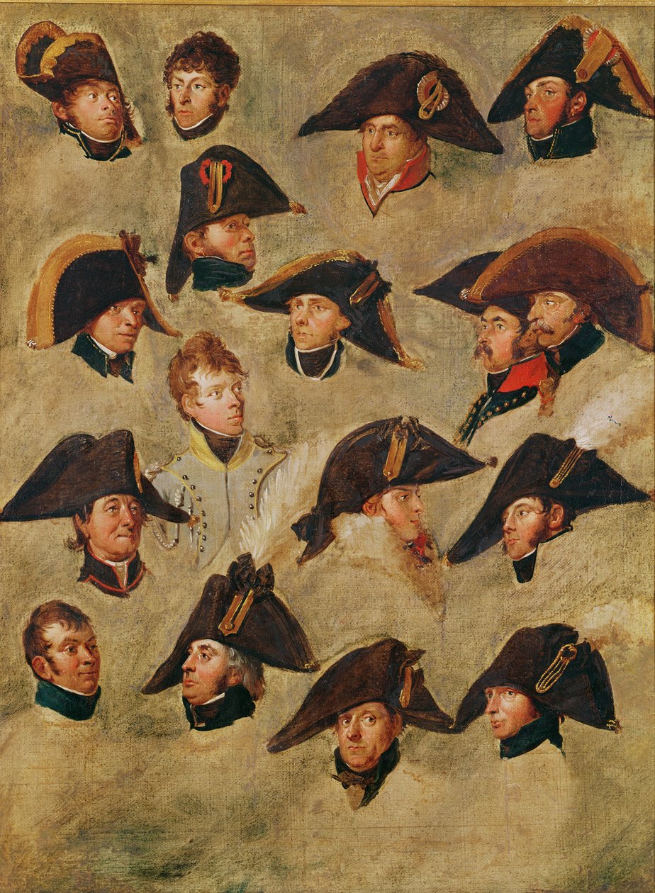 Generałowie z Camp de Boulogne autorstwa Gerard van der Puyl