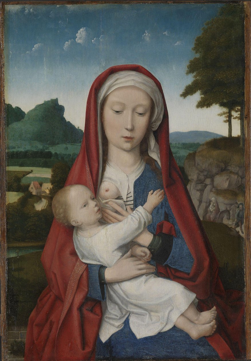 Madonna z Dzieciątkiem, ok. 1510-20 (olej na desce) autorstwa Gerard (attr. to) David