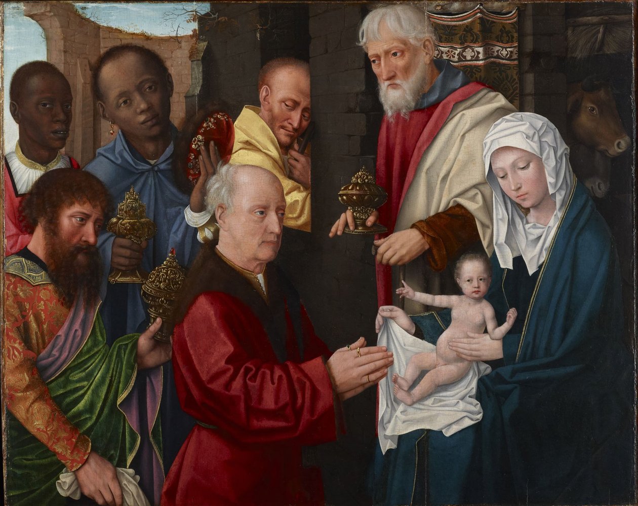Pokłon Trzech Króli autorstwa Gerard David