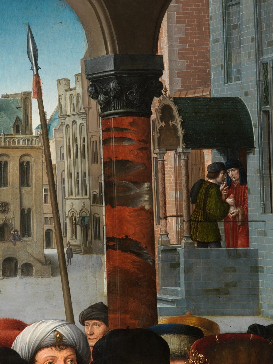 Szczegóły wyroku Kambyzesa autorstwa Gerard David