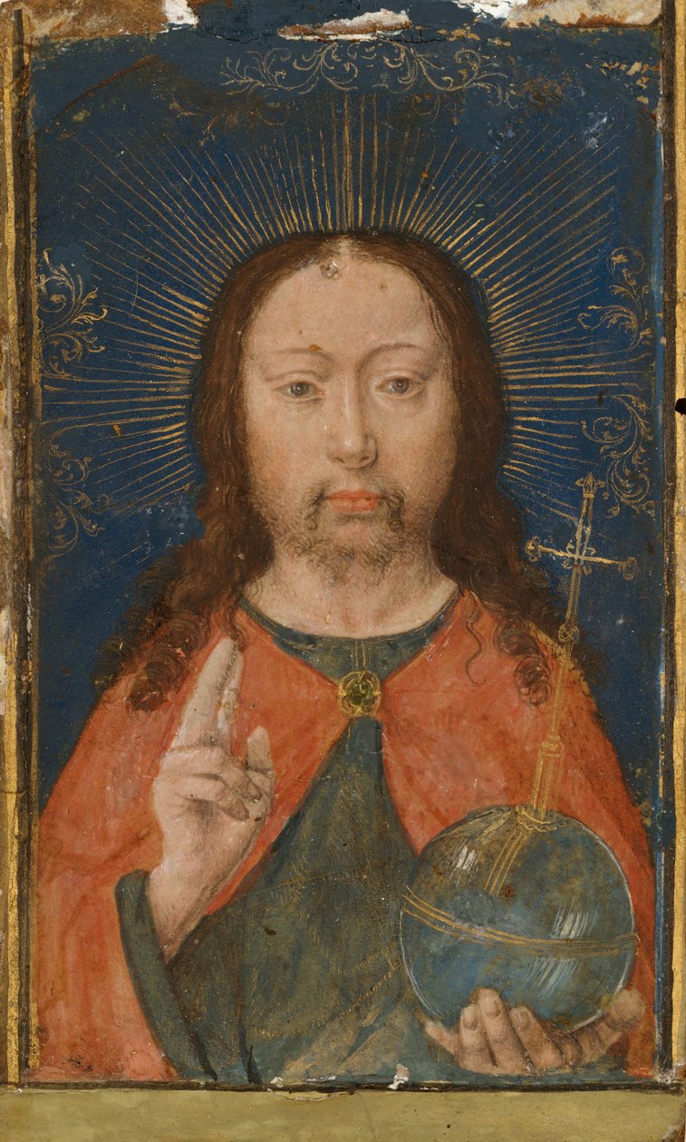 Święta Twarz, ca. 1485-90. autorstwa Gerard David