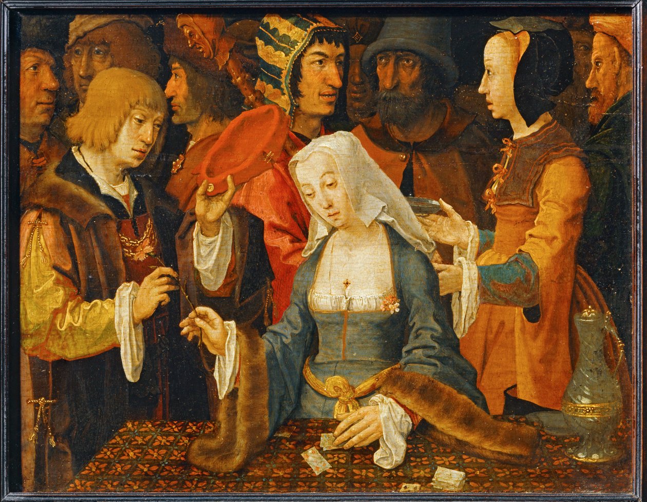 Wróżbita ... autorstwa Gerard David