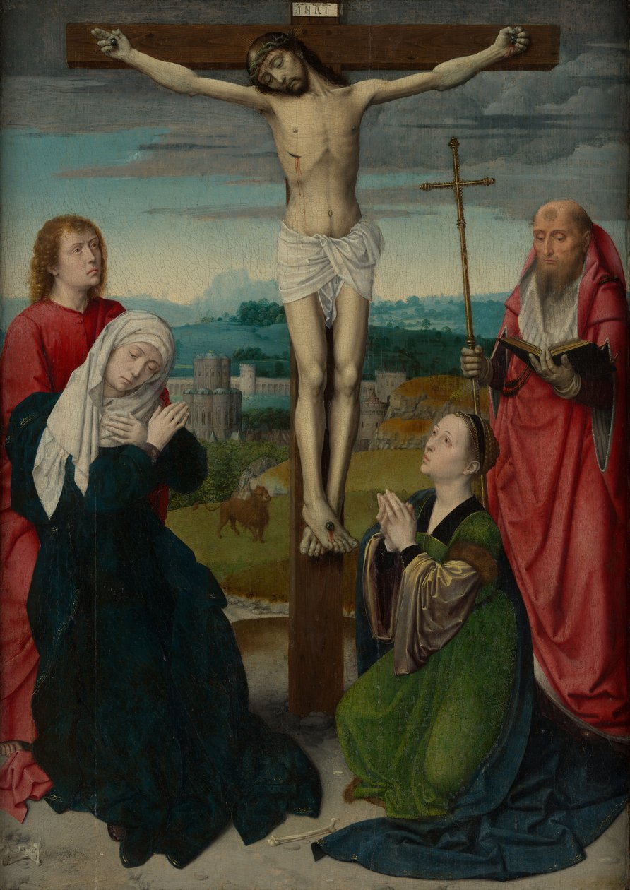 Ukrzyżowanie, ca. 1495. autorstwa Gerard David