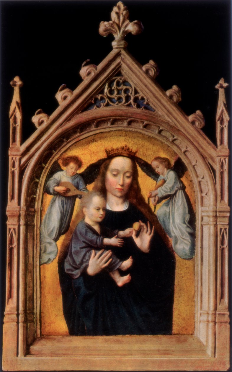 Madonna z Dzieciątkiem, 1927 autorstwa Gerard David
