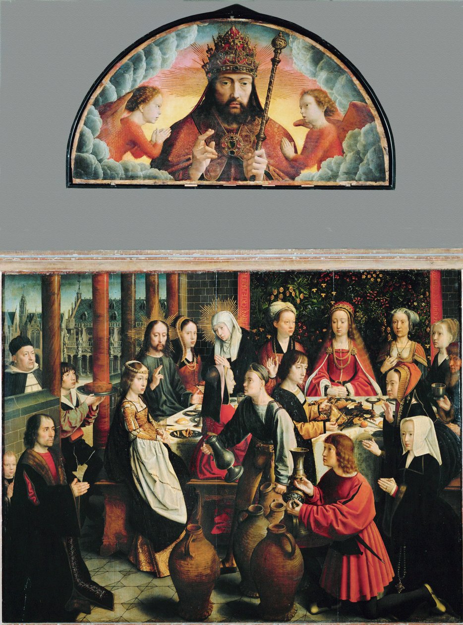 Wesele w Kanie ... autorstwa Gerard David