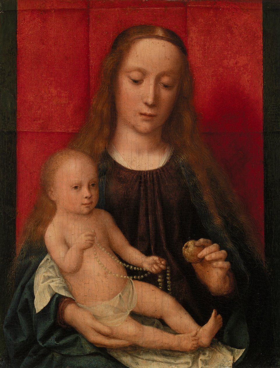 Dziewica i Dziecko autorstwa Gerard David