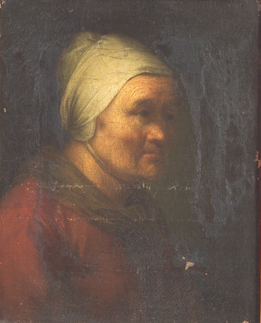 Stara kobieta autorstwa Gerrit Dou