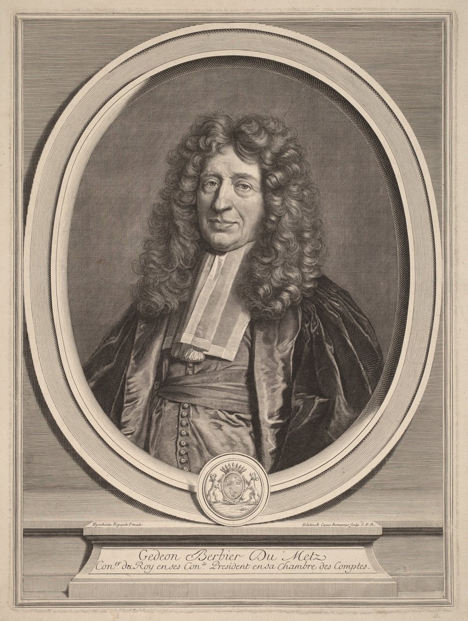 Gedeon Berbier-Du Metz autorstwa Gérard Edelinck