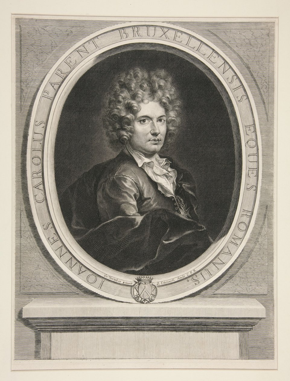 Jean Charles Parent autorstwa Gérard Edelinck