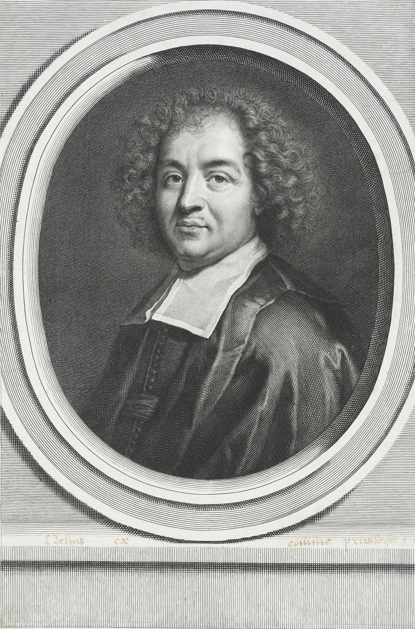 Louis Moreri autorstwa Gérard Edelinck