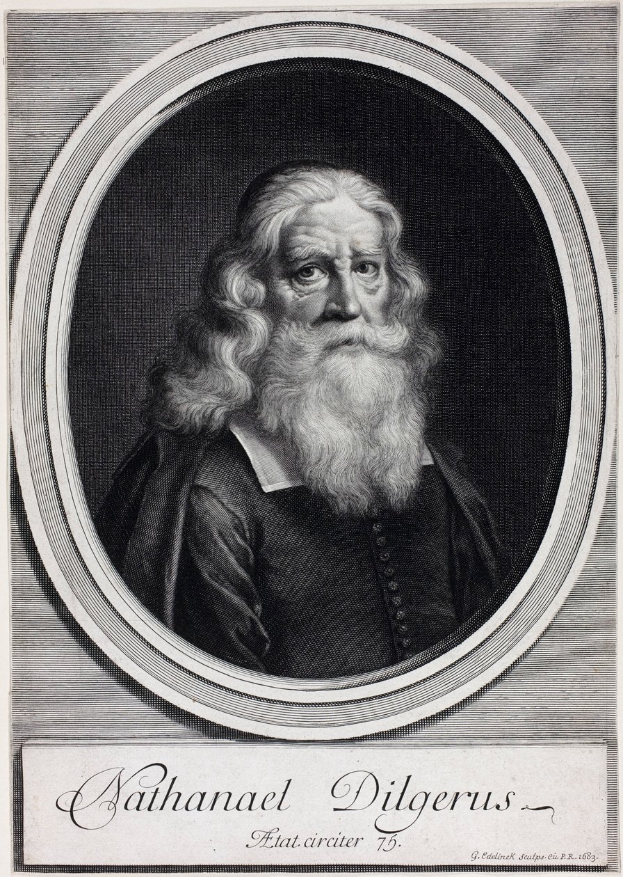 Nathanael Dilgerus autorstwa Gérard Edelinck
