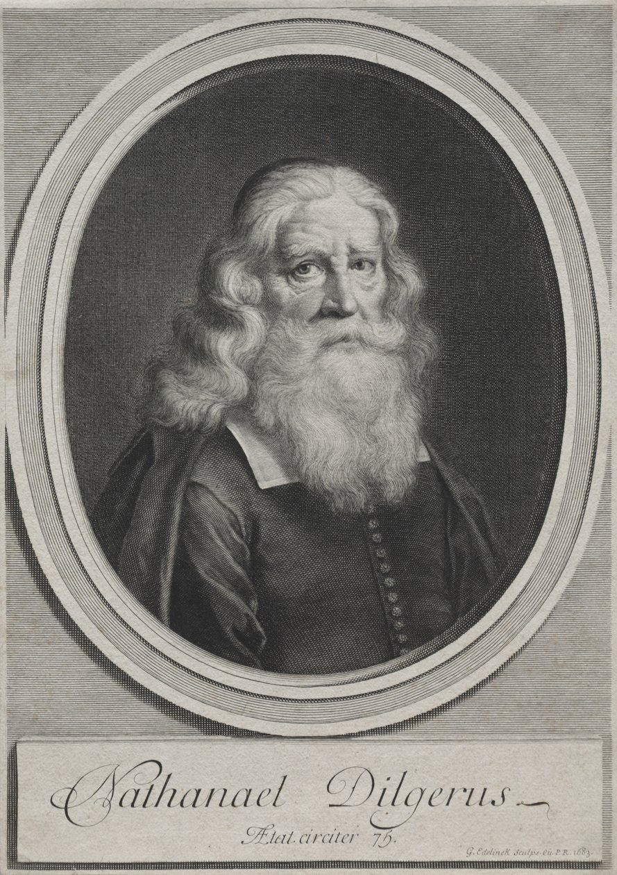 Nathanael Dilgerus, Minister Gdańska autorstwa Gérard Edelinck
