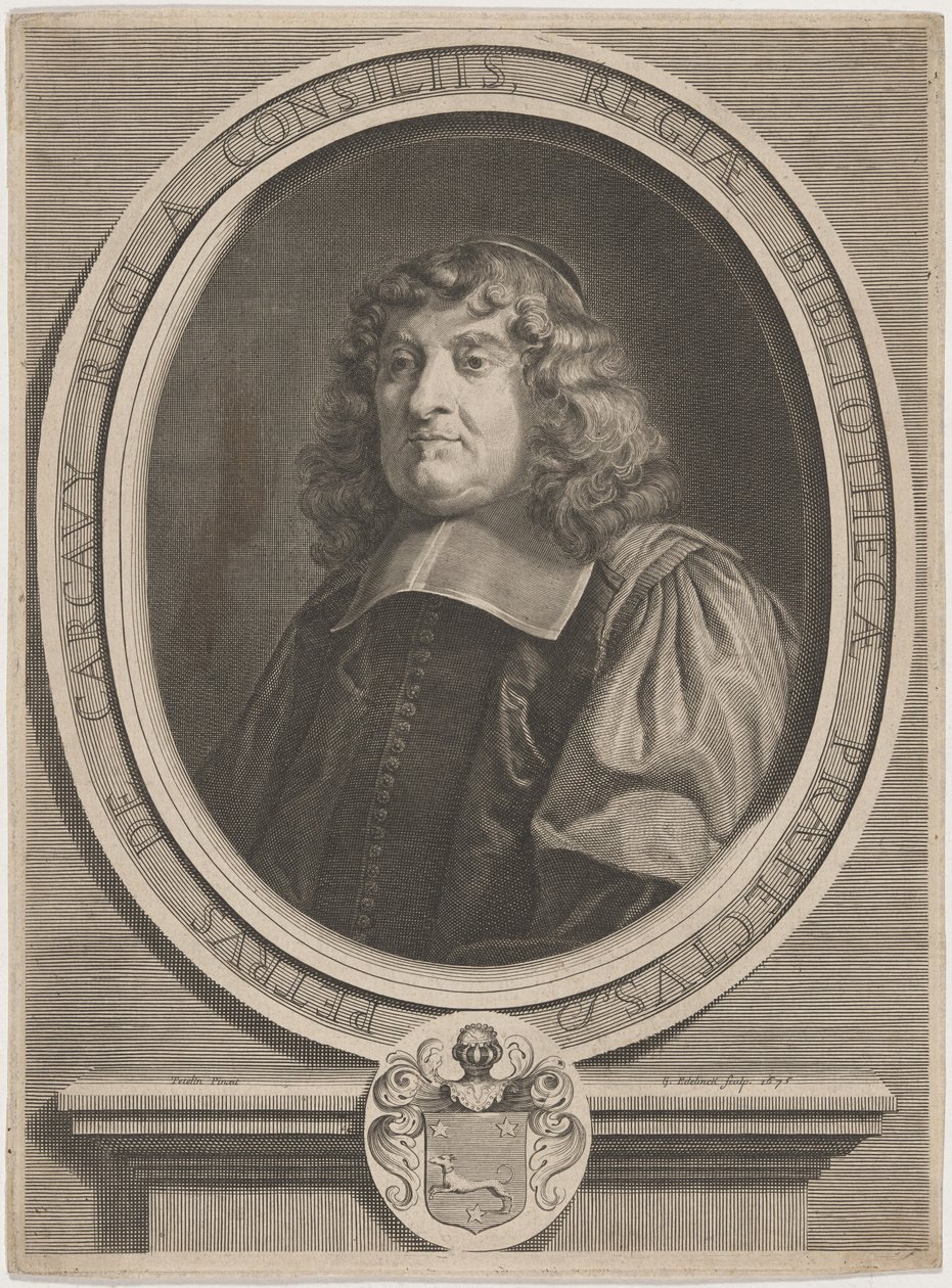 Peter de Carcavy autorstwa Gérard Edelinck