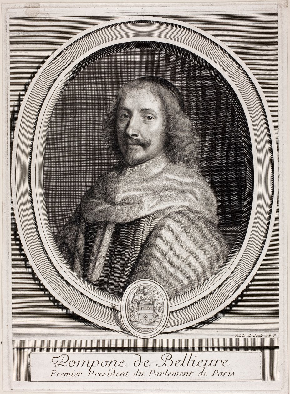 Pompon de Bellièvre autorstwa Gérard Edelinck
