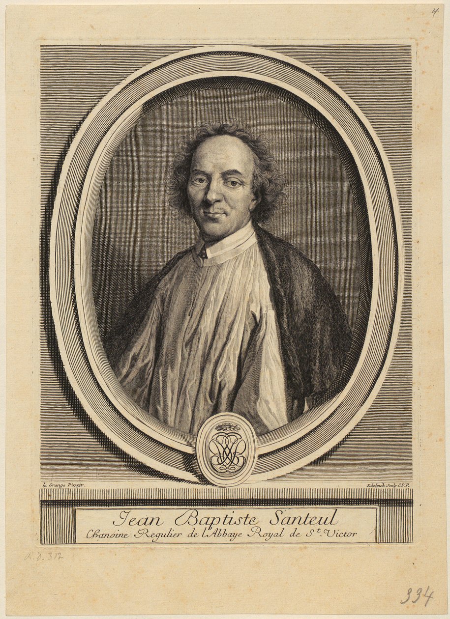 Portret Jacquesa Sarrazina autorstwa Gérard Edelinck