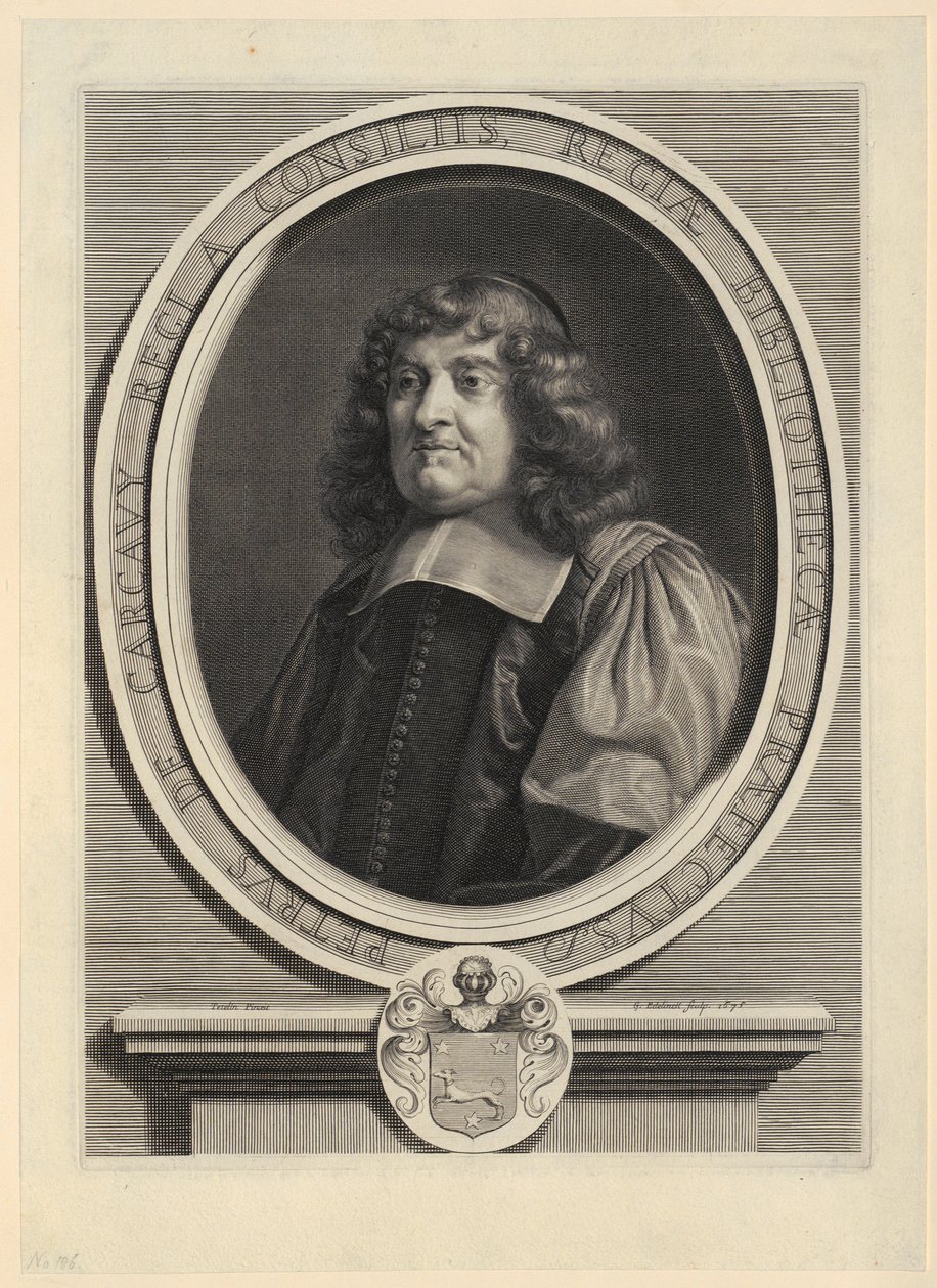Portret Pierre’a Van Bouca autorstwa Gérard Edelinck