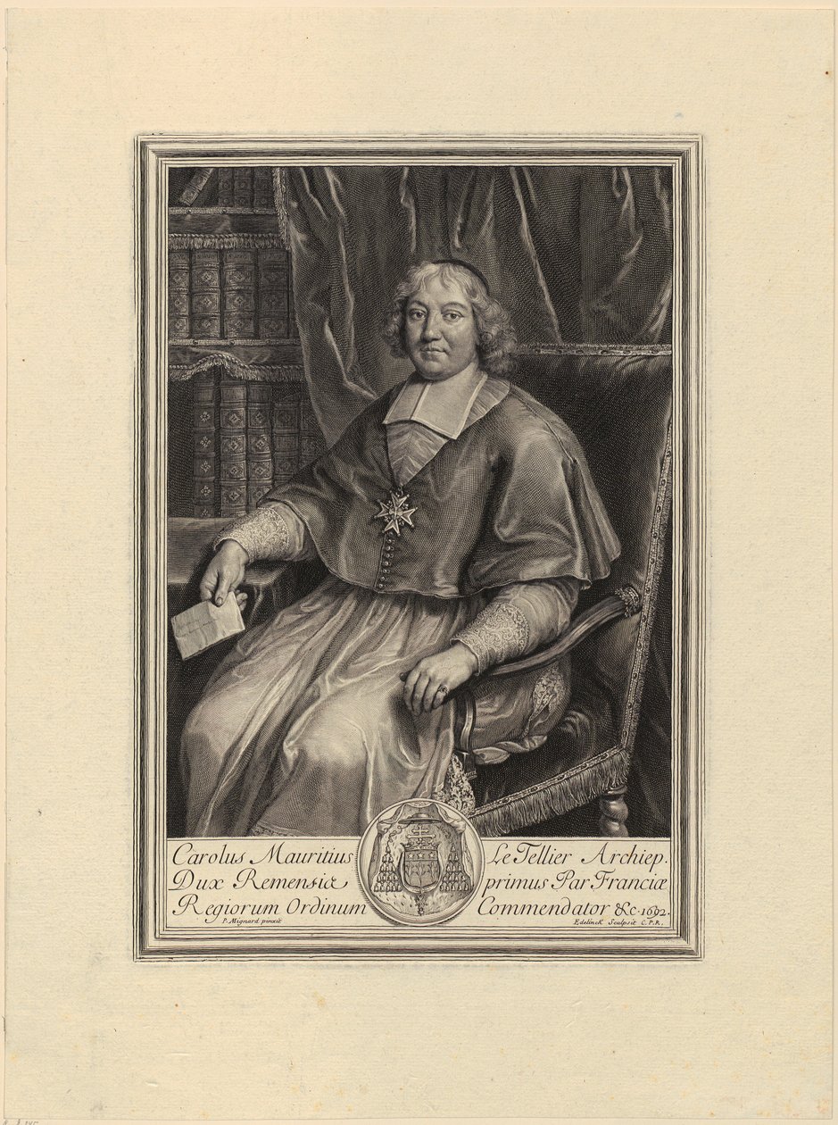 Portret Raimonda Poissona autorstwa Gérard Edelinck