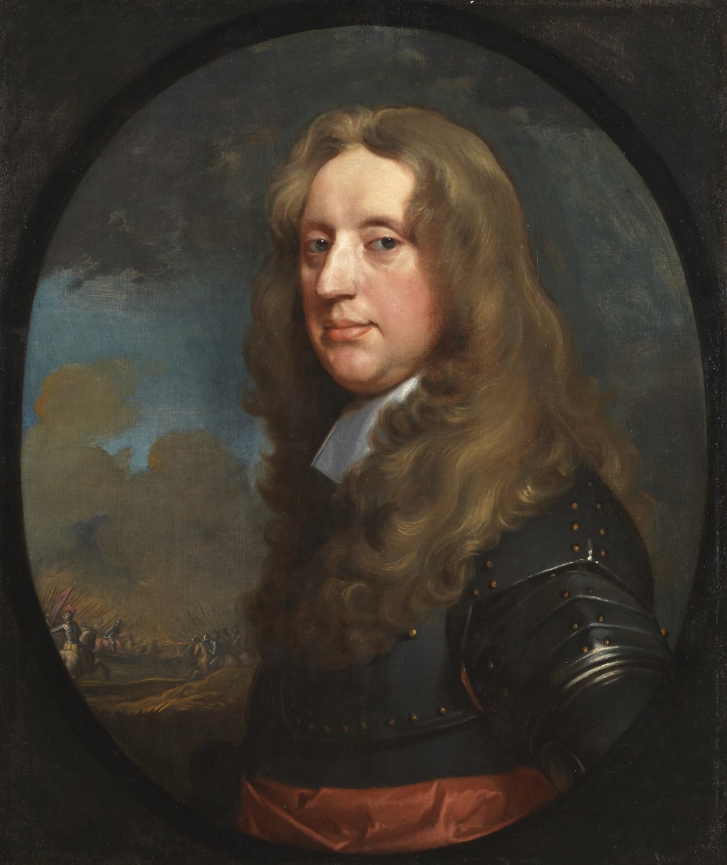 Portret oficera rojalisty, 1646-49 autorstwa Gerard Soest