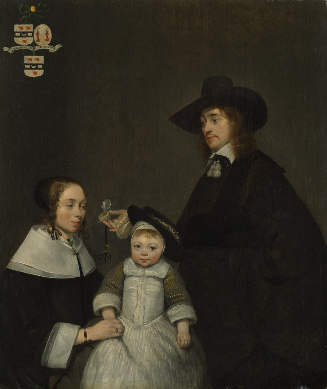 Rodzina Van Moerkerken, ok. 1653-54. autorstwa Gerard Terborch II