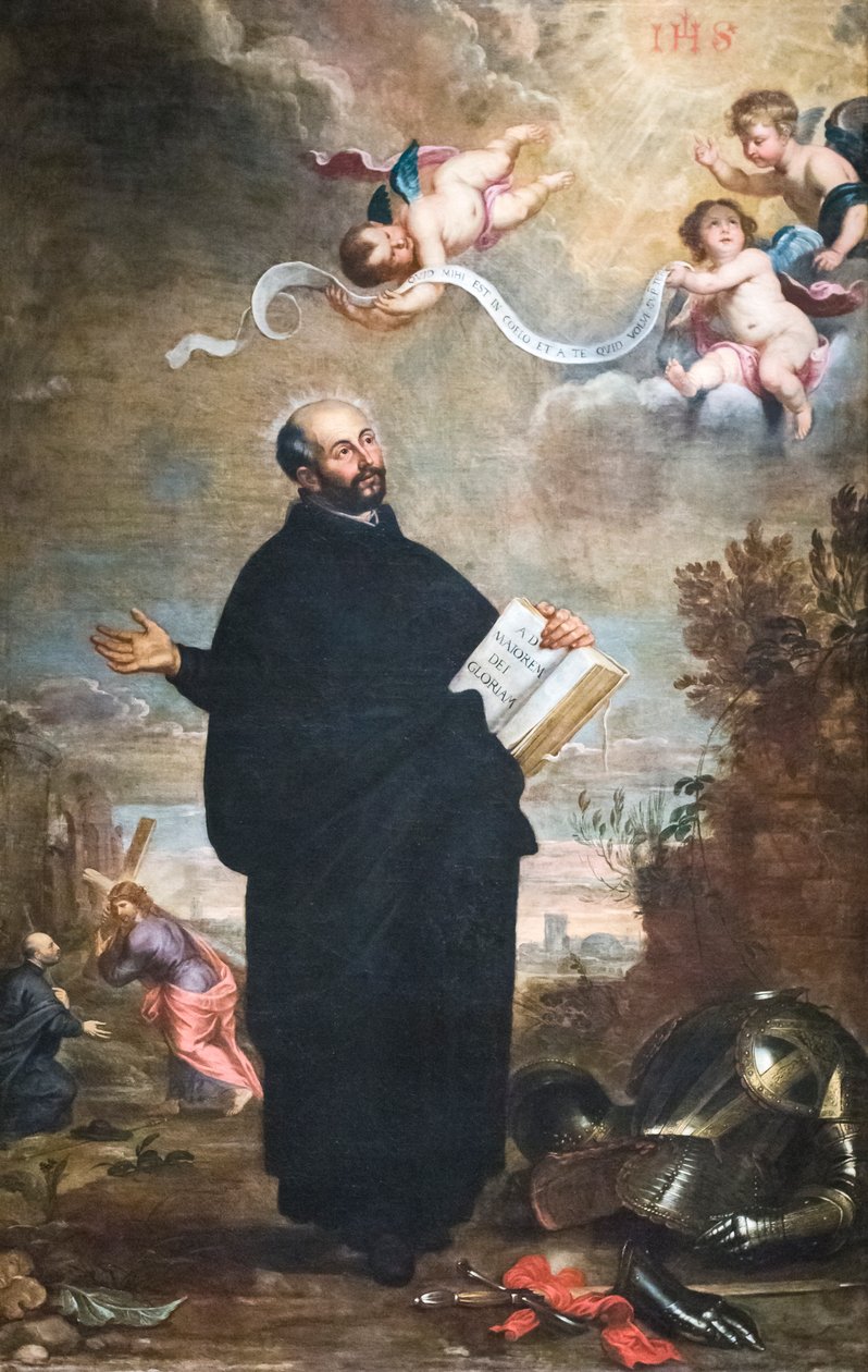 Święty Ignacy Loyola autorstwa Gerard & Wildens Jan (1586 1653) Seghers